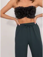 Spodnie LK SP model 20095174 ciemny zielony - FPrice