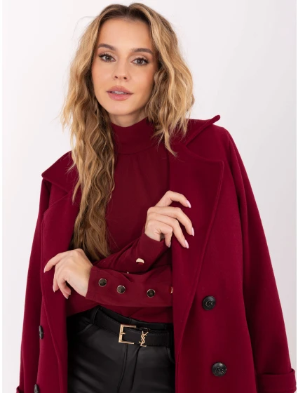 Bluzka MI BZ model 21757372 bordowy - FPrice