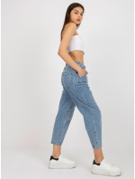 Spodnie jeans NM SP YJ23441.32 niebieski
