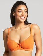 Dámsky horný diel plaviek Golden Hour Scoop Bikini SW1624 Oranžová - Panache