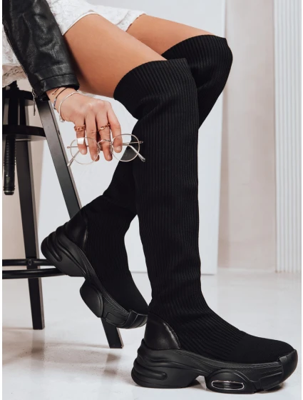 Dámské boty černé Dstreet model 21995008 - FashionStreet