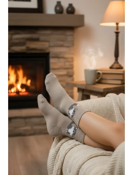 WiK 003 dámske ponožky Angora 978 35-42