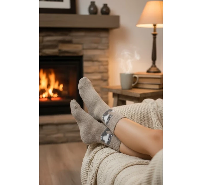 WiK 003 dámske ponožky Angora 978 35-42