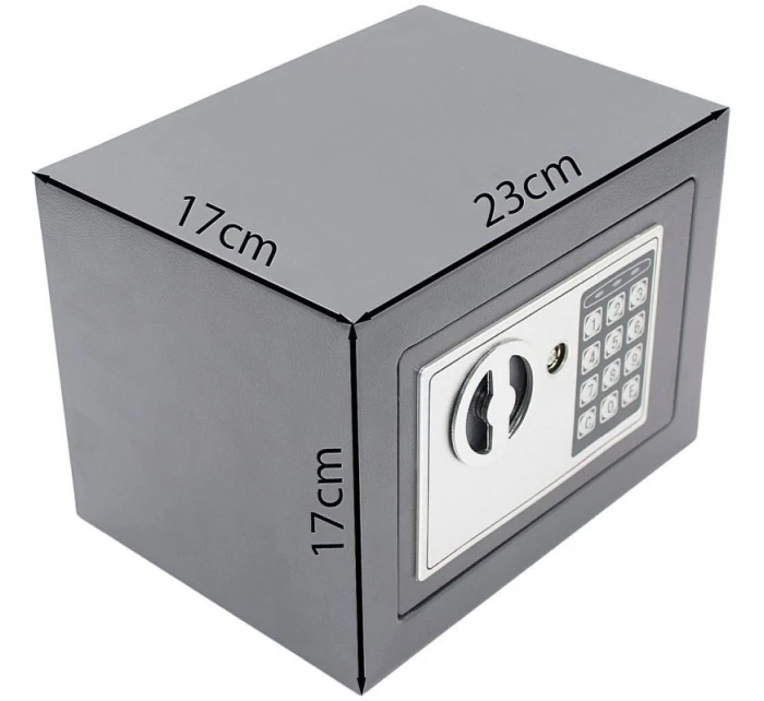 TREZOR S DIGITÁLNYM ZÁMKOM 23X17X17CM 1067582 SASKA GARDEN