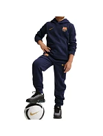 Dětské kalhoty FC Barcelona Club tmavě modré model 22282078 - NIKE Dětské kalhoty FC Barcelona Club tmavě modré model 22282078 - NIKE