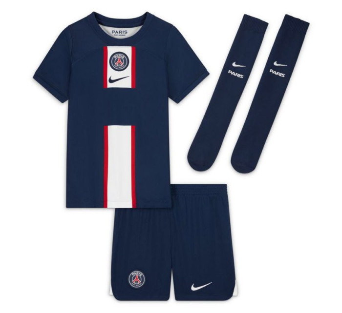 PSG 2022/23 Detské domáce futbalové tričko DJ7897-411 - Nike