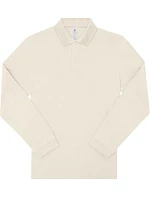 B&C My Polo 180 LSL Piqué – polokošeľa s dlhým rukávom 01.U425, smotanová B&C My Polo 180 LSL Piqué – polokošeľa s dlhým rukávom 01.U425, smotanová