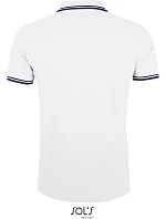 SOL'S Pasadena Men Pánské piqué polo model 22521809 white/navy SOL'S Pasadena Men Pánské piqué polo model 22521809 white/navy