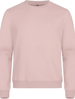 Clique Miami Unisex mikina s okrúhlym výstrihom 67.1030 candy pink