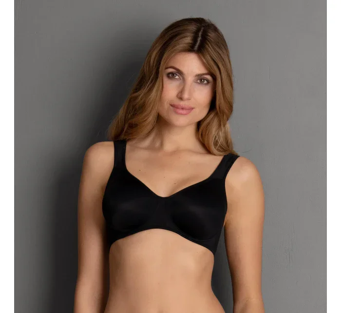 Dvojitá podprsenka s kosticami 5490 čierna - RosaFaia Dvojitá podprsenka s kosticami 5490 čierna - RosaFaia