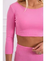 Súprava blúzky a sukne svetlo ružová Súprava blúzky a sukne svetlo ružová