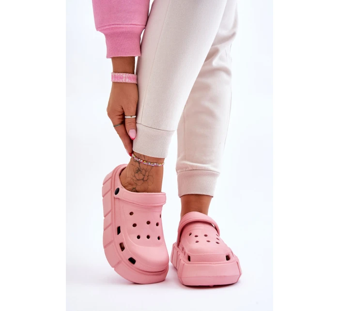 Dámská platforma Crocs Růžove model 21611643 - Boto