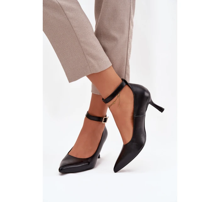 Lodičky s páskem černé Perrine Lodičky s páskem černé Perrine