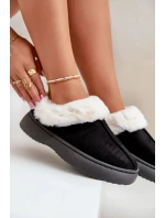 Dámske papuče s kožušinou Black Zinntia Dámske papuče s kožušinou Black Zinntia