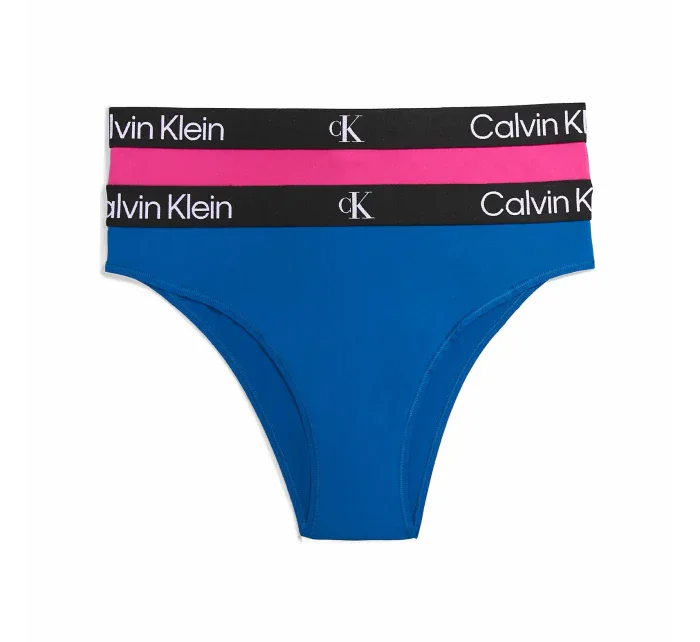 Dámske nohavice Micro Brazil 1996 2Pack QD5037E-C0Z - Calvin Klein