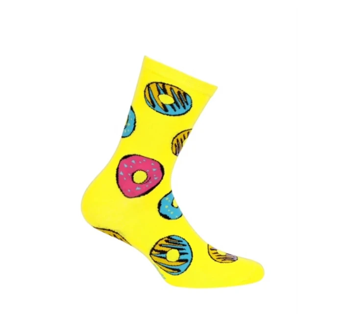 Dámské vzorované ponožky model 14378183 - Wola