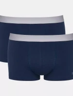 Pánske boxerky GO ABC 2.0 Hipster 2P - MODRÁ - modrá 00RA - SLOGGI