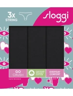 sloggi GO Crush String C3P - BLACK - SLOGGI BLACK - SLOGGI sloggi GO Crush String C3P - BLACK - SLOGGI BLACK - SLOGGI
