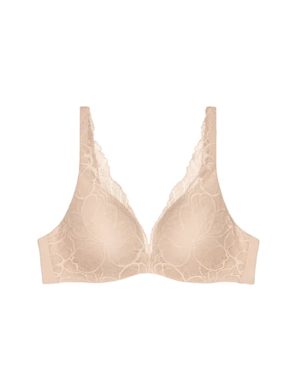 Dámska podprsenka Body Make-Up Illusion Lace WP - BROWN - TRIUMPH BROWN - TRIUMPH