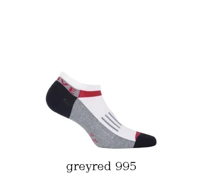 Pánske členkové ponožky Wola Sportive W91.1N3 Ag + vzor