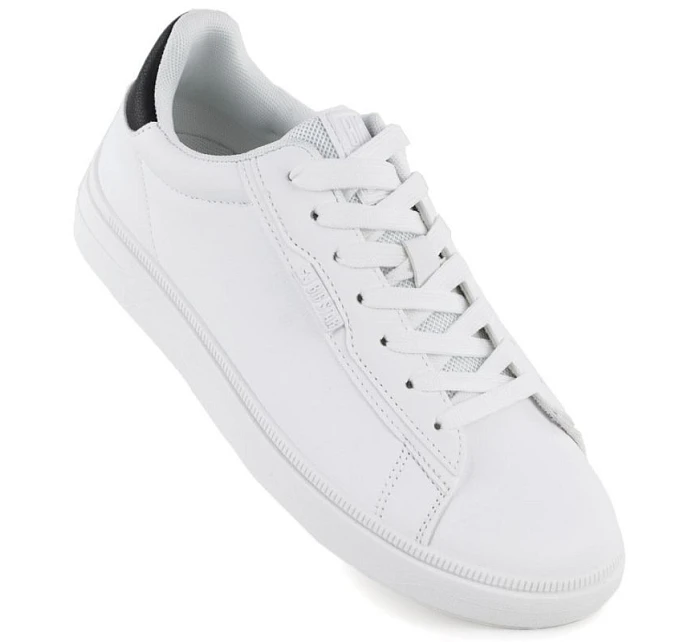 Pánske biele kožené športové topánky Big Star TT174331 Pánske biele kožené športové topánky Big Star TT174331