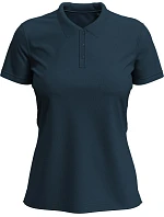 Stretch Polo Women Dámské elastické piqué polo z těžké bavlny blue model 22478510 - Stedman Stretch Polo Women Dámské elastické piqué polo z těžké bavlny blue model 22478510 - Stedman