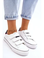 tenisky na suchý zip Big Star Bíle model 21610210 - Big Star Shoes tenisky na suchý zip Big Star Bíle model 21610210 - Big Star Shoes