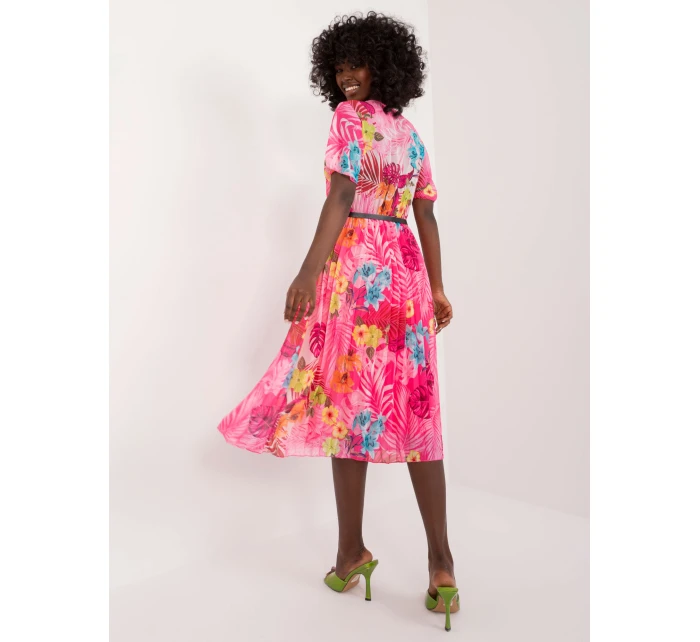 Šaty DHJ SK 13162 4.32 ružová Šaty DHJ SK 13162 4.32 ružová