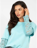 Bluzka IT BZ model 21895928 mietowy - FPrice Bluzka IT BZ model 21895928 mietowy - FPrice