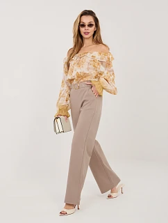 Spodnie IT SP  ciemny bezowy model 22041036 - FPrice