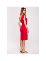 Dámské šaty model 18124465 červené - Moe