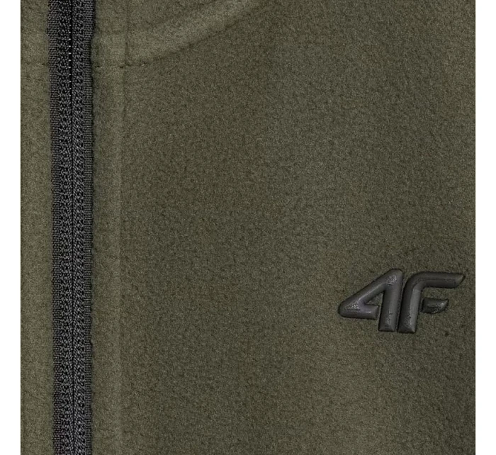 Chlapčenský fleece 4F M413 khaki 4FJWAW25TFLEM413 43S