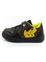 Leomil Detská športová obuv Pokemon Ľahké tenisky na suchý zips Black