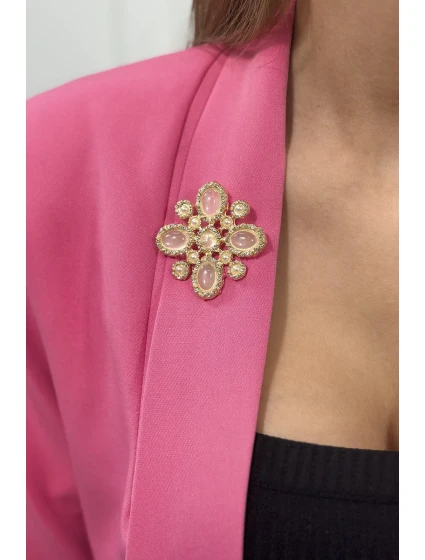 Brošňa Kvetina 2 biela Brošňa Kvetina 2 biela