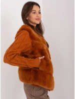 Kamizelka AT KZ model 18970038 jasny brązowy - FPrice Kamizelka AT KZ model 18970038 jasny brązowy - FPrice