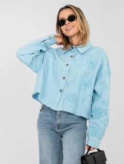 IT KR bunda FL9993.77 svetlo modrá