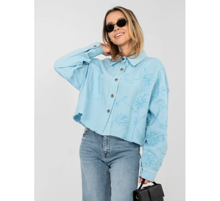 IT KR bunda FL9993.77 svetlo modrá