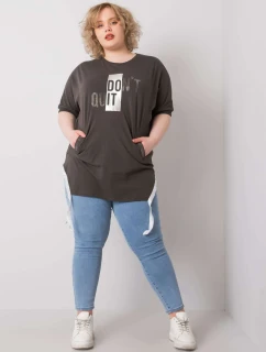 Bluzka RV BZ model 21156156 ciemny khaki - FPrice