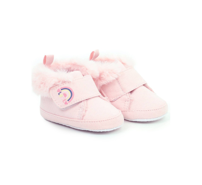 Yoclub Dětská dívčí obuv OBO-0019G-0500 Light Pink