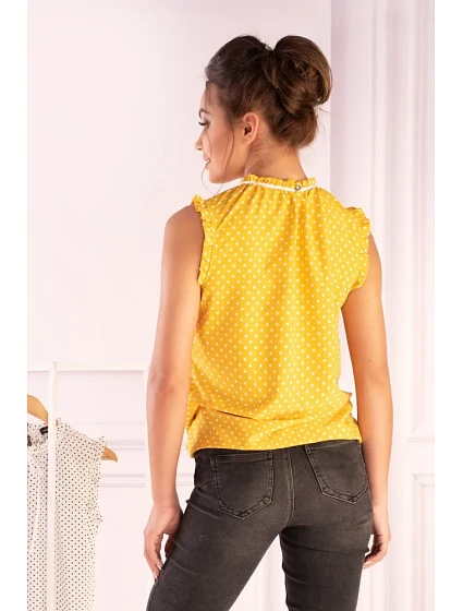 Dámská halenka model 18132949 žlutá - Merribel