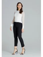 Dámská halenka model 18587062 krémová - Lenitif Dámská halenka model 18587062 krémová - Lenitif