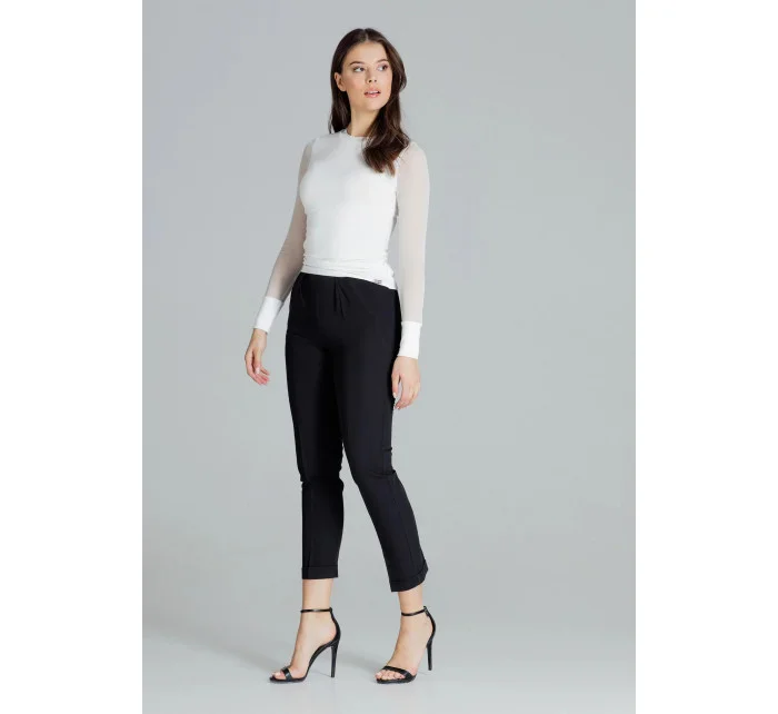 Dámská halenka model 18587062 krémová - Lenitif Dámská halenka model 18587062 krémová - Lenitif