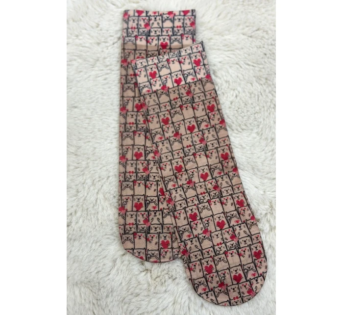 Dámske vzorované ponožky Magnetism lycra 20 den