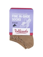 Dámske nízke ponožky FINE IN-SHOE SOCKS - Bellinda - amber