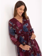 Sukienka IT SK model 21488871 bordowy - FPrice