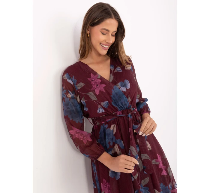 Sukienka IT SK model 21488871 bordowy - FPrice