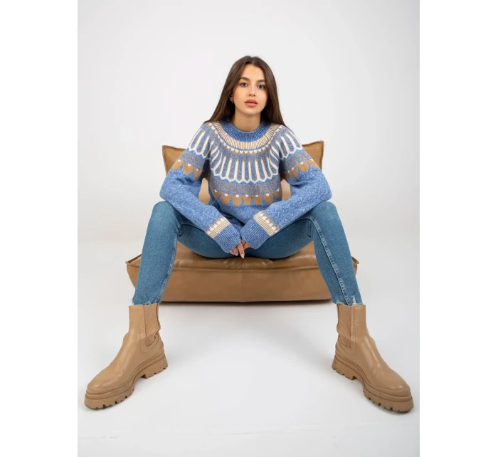 Sveter LC SW 0342.06X modrá