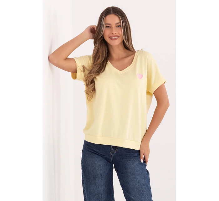 Blúzka RV BZ A1259.01P svetložltá