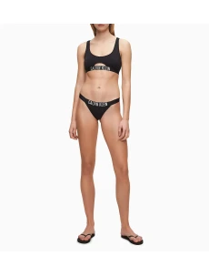 Vrchný diel plaviek KW0KW00900-BEH čierna - Calvin Klein