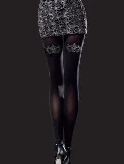 Dámské vzorované punčochové kalhoty model 17926866 - Knittex